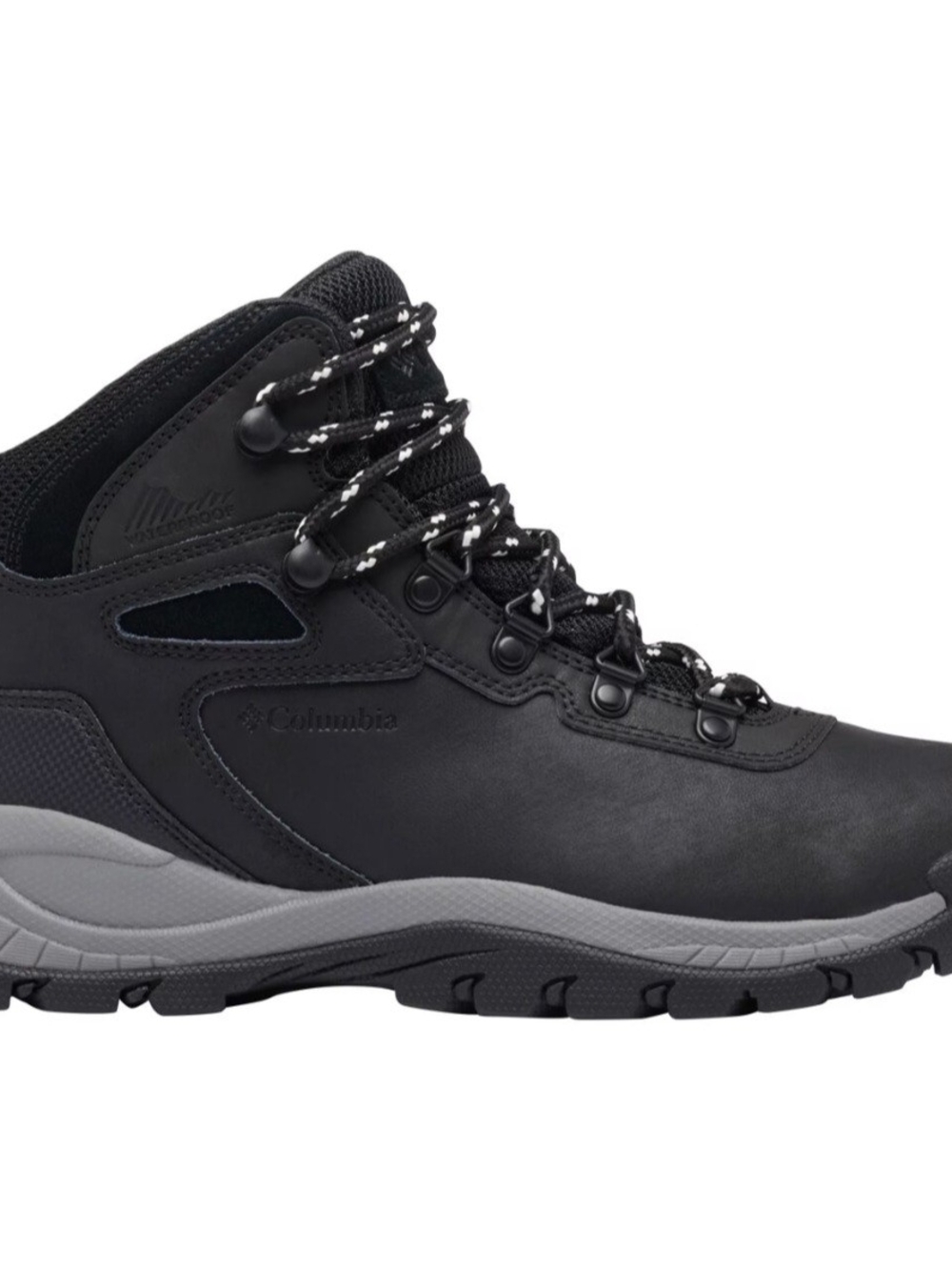 Columbia Men's Black Lace-Up Hiking Boots Size 9